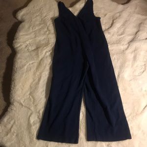 Cute and pretty much brand new woman's blue romper super cute for any occasion.